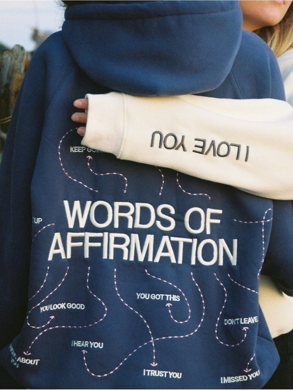 Words of Affirmation Dandy Hoodie 💙